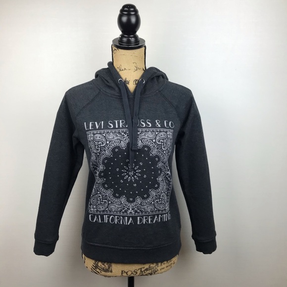 Levi's Tops - Levi’s Sweatshirt Hoodie California Dreaming EUC